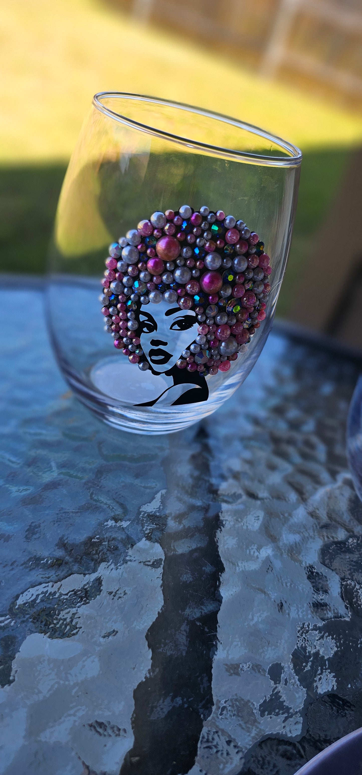 Bedazzled Glass